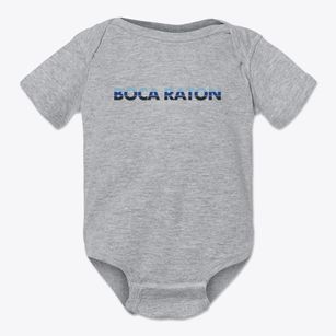 Boca Raton Florida Cool Breeze Baby Onesie