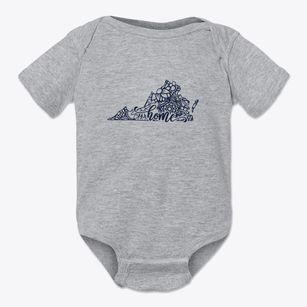  Virginia Mandala Baby Onesie