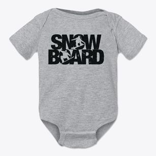   Snowboard Baby Onesie
