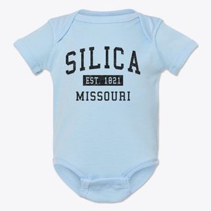 Silica Missouri Classic Established Baby Onesie