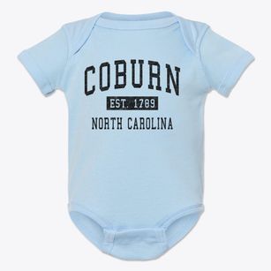 Coburn North Carolina Classic Established Baby Onesie