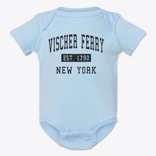 Vischer Ferry New York Classic Established Baby Onesie
