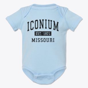 Iconium Missouri Classic Established Baby Onesie