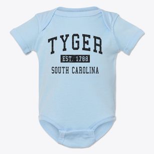 Tyger South Carolina Classic Established Baby Onesie