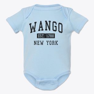 Wango New York Classic Established Baby Onesie