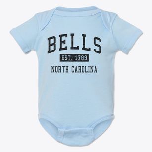 Bells North Carolina Classic Established Baby Onesie