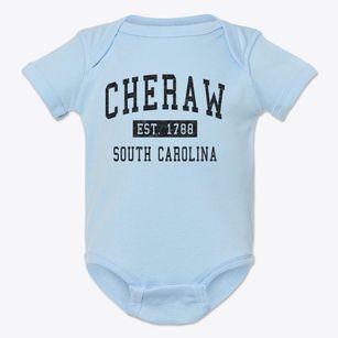 Cheraw South Carolina Classic Established Baby Onesie