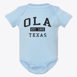 Ola Texas Classic Established Baby Onesie