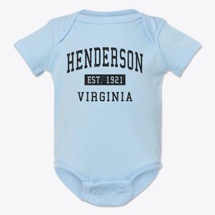 Henderson Virginia Classic Established Baby Onesie