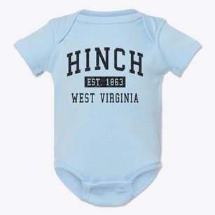 Hinch West Virginia Classic Established Baby Onesie