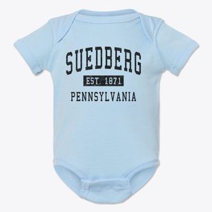 Suedberg Pennsylvania Classic Established Baby Onesie