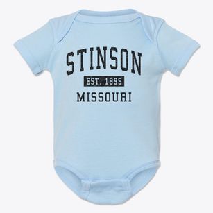 Stinson Missouri Classic Established Baby Onesie