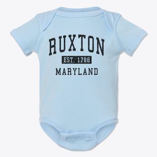 Ruxton Maryland Classic Established Baby Onesie