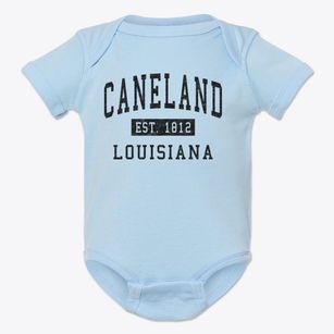 Caneland Louisiana Classic Established Baby Onesie