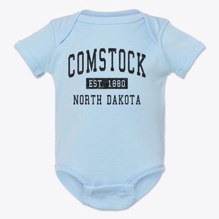 Comstock North Dakota Classic Established Baby Onesie