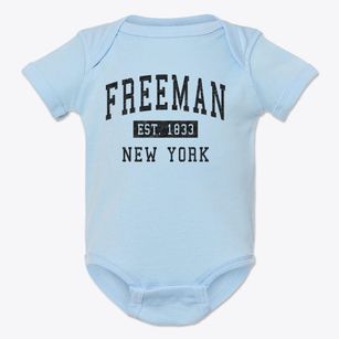 Freeman New York Classic Established Baby Onesie