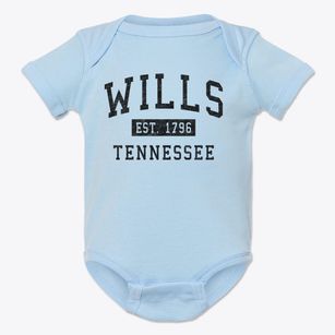 Wills Tennessee Classic Established Baby Onesie