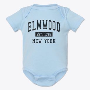 Elmwood New York Classic Established Baby Onesie