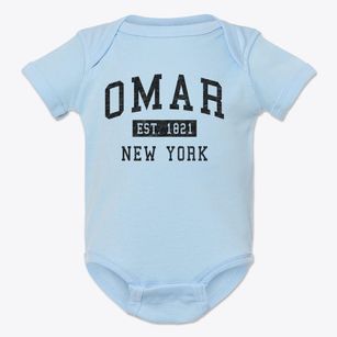 Omar New York Classic Established Baby Onesie