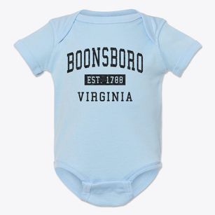Boonsboro Virginia Classic Established Baby Onesie