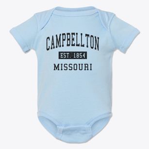 Campbellton Missouri Classic Established Baby Onesie