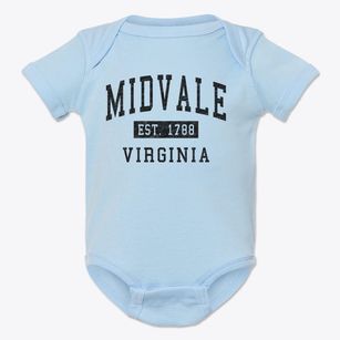 Midvale Virginia Classic Established Baby Onesie
