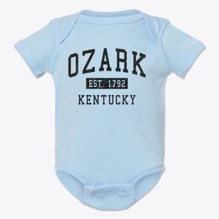 Ozark Kentucky Classic Established Baby Onesie
