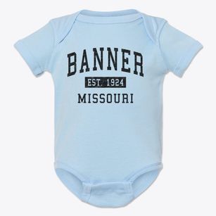 Banner Missouri Classic Established Baby Onesie