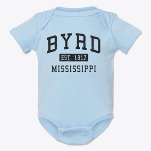 Byrd Mississippi Classic Established Baby Onesie