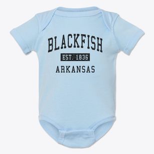 Blackfish Arkansas Classic Established Baby Onesie