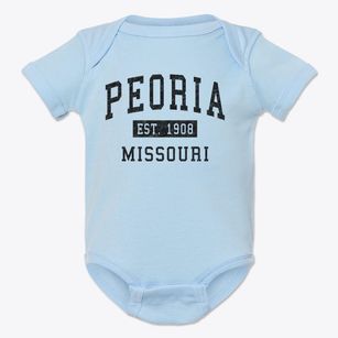 Peoria Missouri Classic Established Baby Onesie