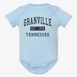 Granville Tennessee Classic Established Baby Onesie