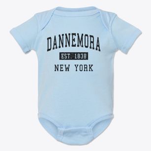 Dannemora New York Classic Established Baby Onesie