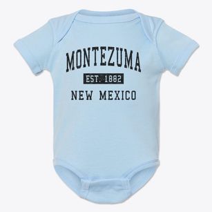 Montezuma New Mexico Classic Established Baby Onesie