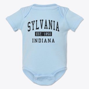 Sylvania Indiana Classic Established Baby Onesie