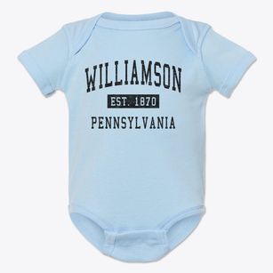 Williamson Pennsylvania Classic Established Baby Onesie