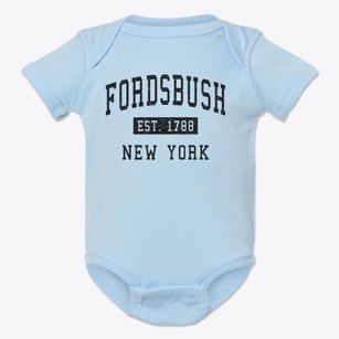Fordsbush New York Classic Established Baby Onesie