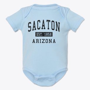 Sacaton Arizona Classic Established Baby Onesie