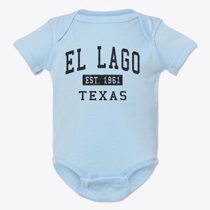 El Lago Texas Classic Established Baby Onesie