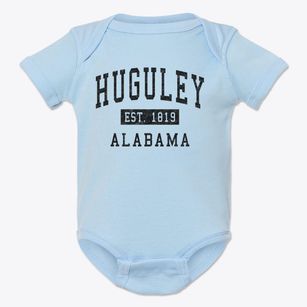 Huguley Alabama Classic Established Baby Onesie