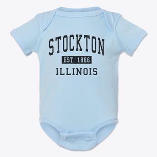 Stockton Illinois Classic Established Baby Onesie