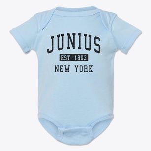 Junius New York Classic Established Baby Onesie