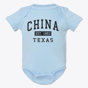 China Texas Classic Established Baby Onesie