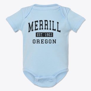 Merrill Oregon Classic Established Baby Onesie
