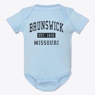 Brunswick Missouri Classic Established Baby Onesie