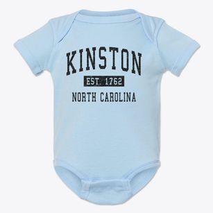 Kinston North Carolina Classic Established Baby Onesie