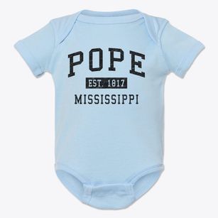 Pope Mississippi Classic Established Baby Onesie