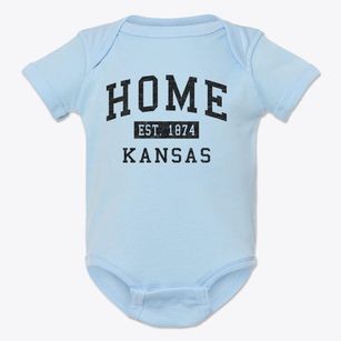 Home Kansas Classic Established Baby Onesie