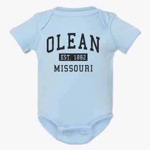 Olean Missouri Classic Established Baby Onesie