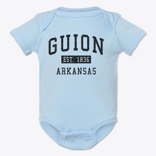 Guion Arkansas Classic Established Baby Onesie